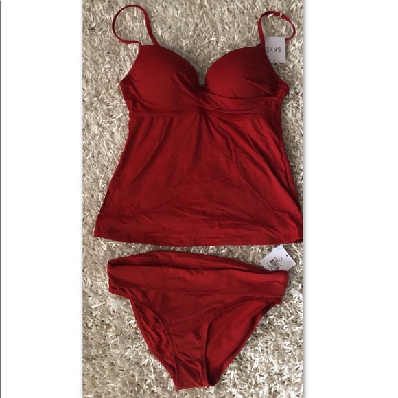 SKYE SIENNA TANKINI BIKINI 2pc - Picture 4 of 6